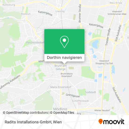 Radits Installations-GmbH Karte