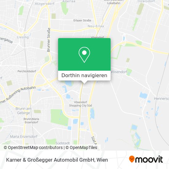 Karner & Großegger Automobil GmbH Karte