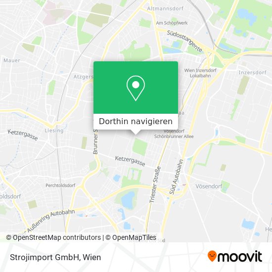 Strojimport GmbH Karte