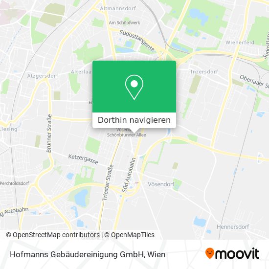 Hofmanns Gebäudereinigung GmbH Karte