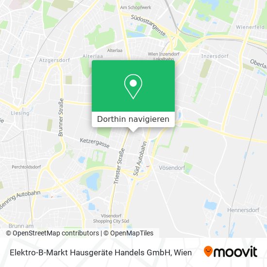 Elektro-B-Markt Hausgeräte Handels GmbH Karte