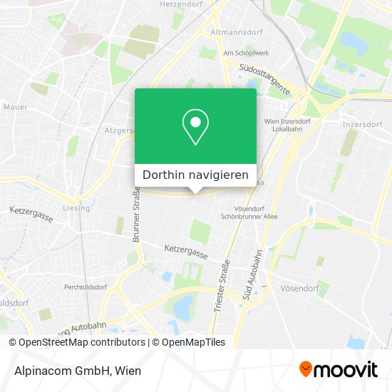 Alpinacom GmbH Karte