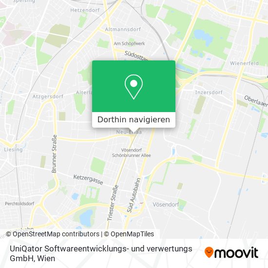 UniQator Softwareentwicklungs- und verwertungs GmbH Karte