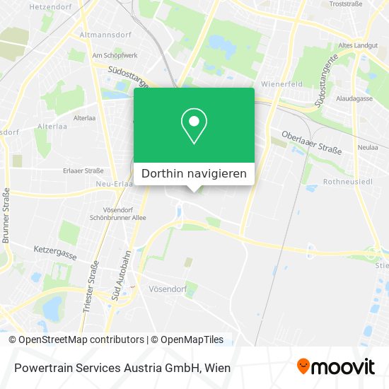 Powertrain Services Austria GmbH Karte