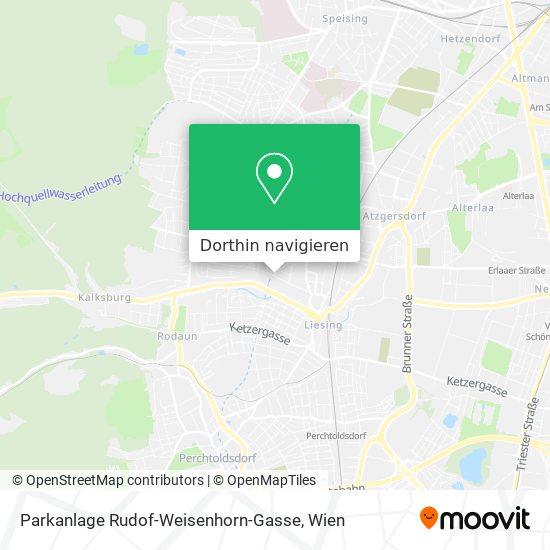 Parkanlage Rudof-Weisenhorn-Gasse Karte