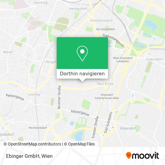 Ebinger GmbH Karte