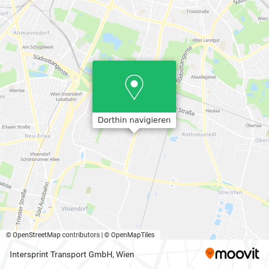Intersprint Transport GmbH Karte
