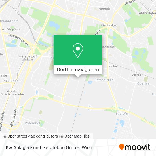 Kw Anlagen- und Gerätebau GmbH Karte