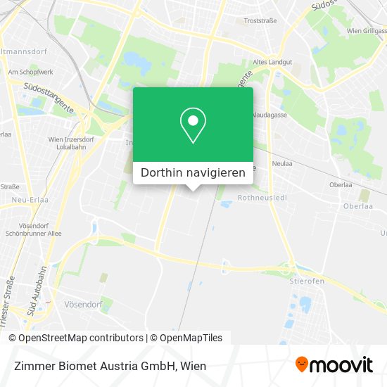 Zimmer Biomet Austria GmbH Karte