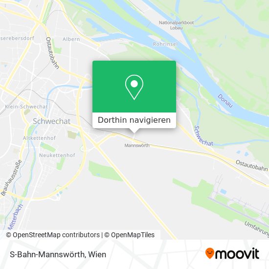 S-Bahn-Mannswörth Karte