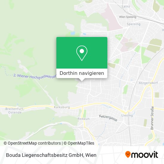 Bouda Liegenschaftsbesitz GmbH Karte