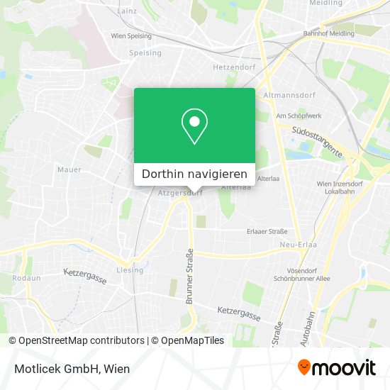 Motlicek GmbH Karte