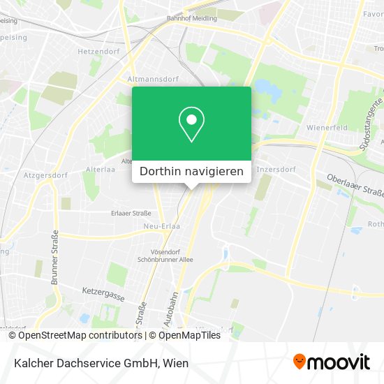 Kalcher Dachservice GmbH Karte