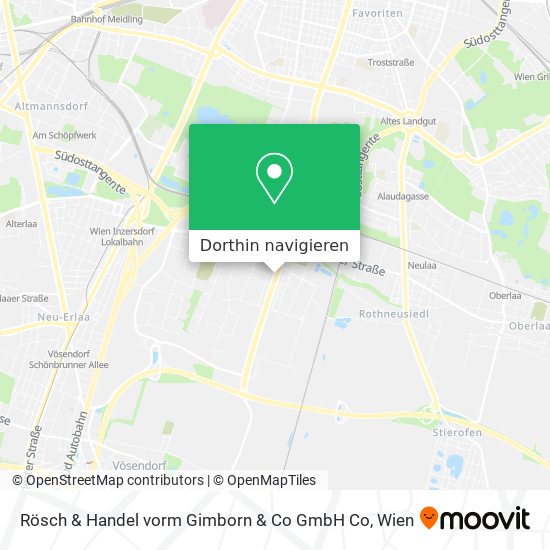 Rösch & Handel vorm Gimborn & Co GmbH Co Karte