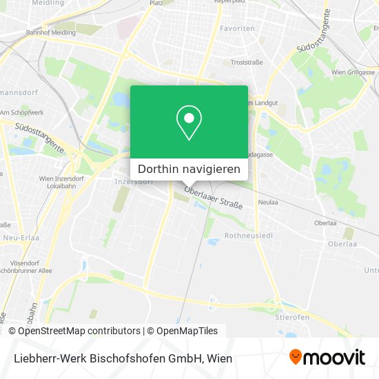 Liebherr-Werk Bischofshofen GmbH Karte