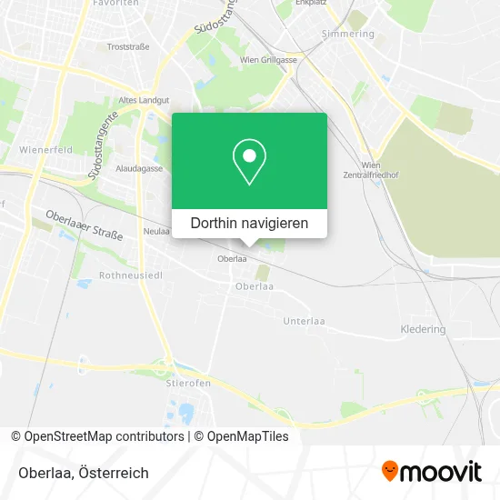 Oberlaa Karte