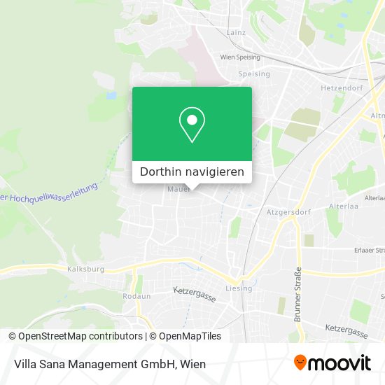 Villa Sana Management GmbH Karte