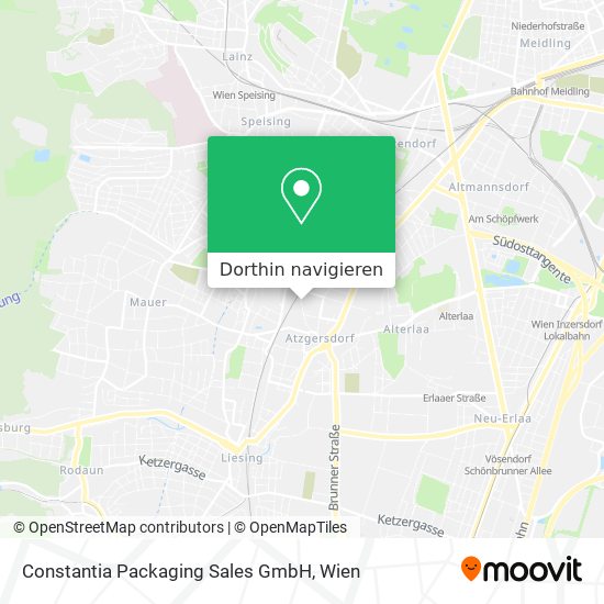 Constantia Packaging Sales GmbH Karte