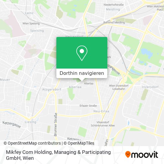 Mikfey Com Holding, Managing & Participating GmbH Karte