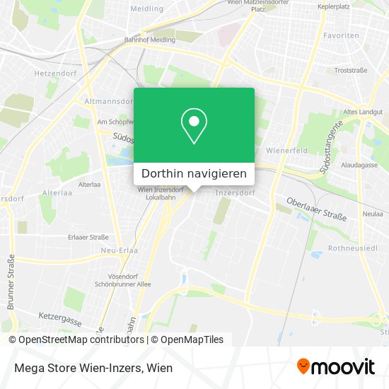 Mega Store Wien-Inzers Karte