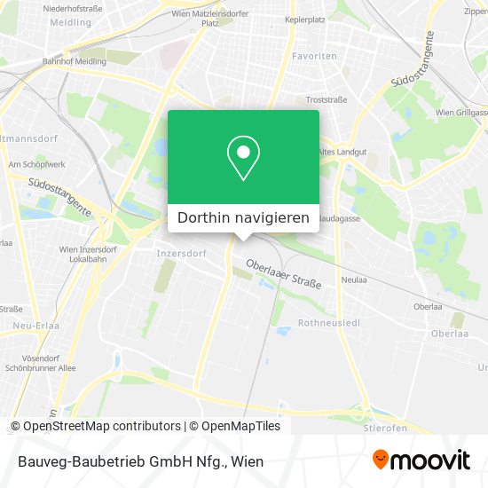 Bauveg-Baubetrieb GmbH Nfg. Karte