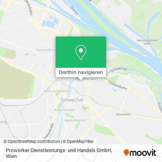Proworker Dienstleistungs- und Handels GmbH Karte