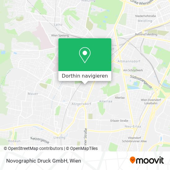 Novographic Druck GmbH Karte