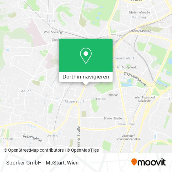 Spörker GmbH - McStart Karte