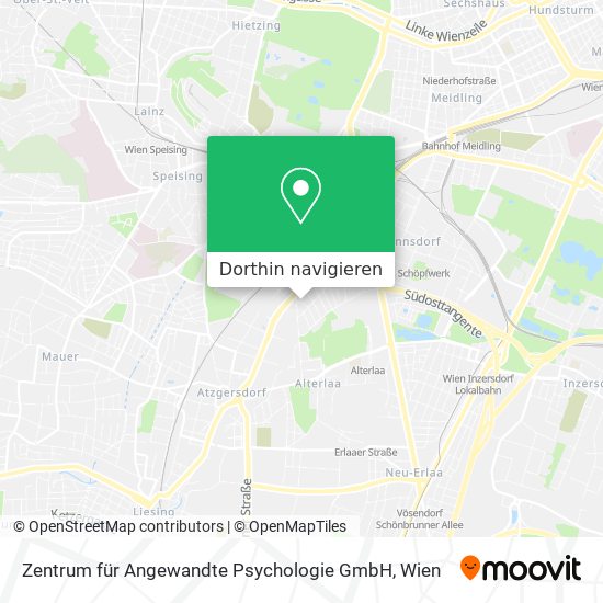 Zentrum für Angewandte Psychologie GmbH Karte