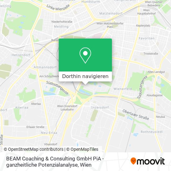BEAM Coaching & Consulting GmbH PiA - ganzheitliche Potenzialanalyse Karte