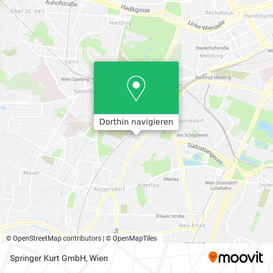 Springer Kurt GmbH Karte