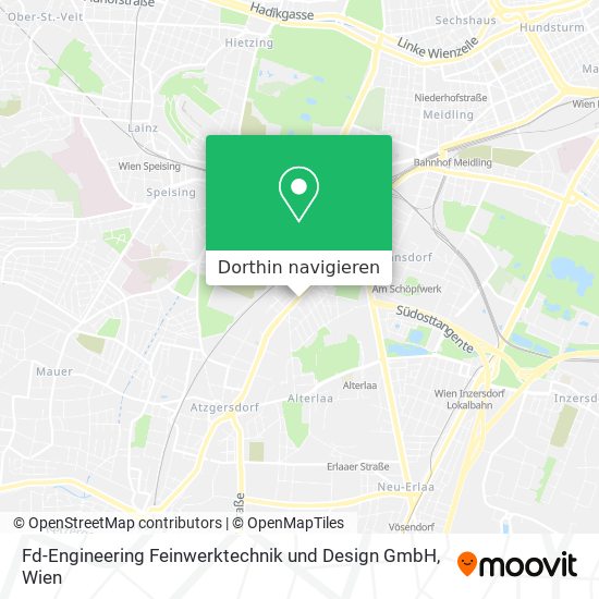 Fd-Engineering Feinwerktechnik und Design GmbH Karte