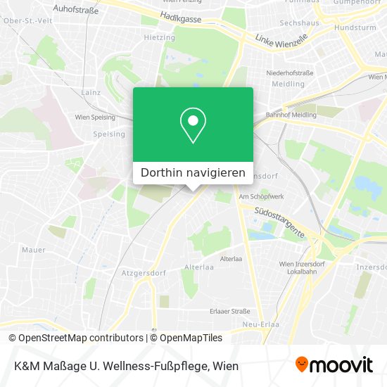 K&M Maßage U. Wellness-Fußpflege Karte