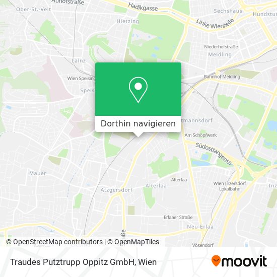Traudes Putztrupp Oppitz GmbH Karte
