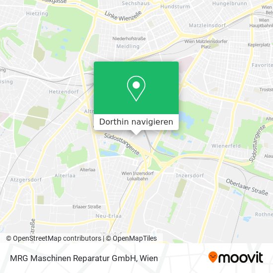 MRG Maschinen Reparatur GmbH Karte