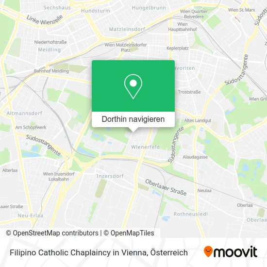 Filipino Catholic Chaplaincy in Vienna Karte