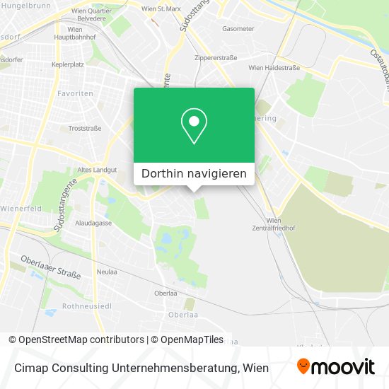 Cimap Consulting Unternehmensberatung Karte