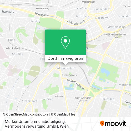 Merkur Unternehmensbeteiligung, Vermögensverwaltung GmbH Karte
