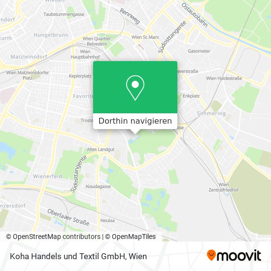 Koha Handels und Textil GmbH Karte