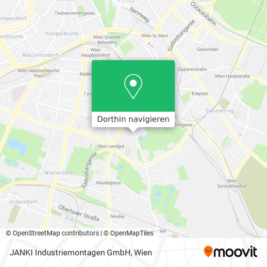 JANKI Industriemontagen GmbH Karte