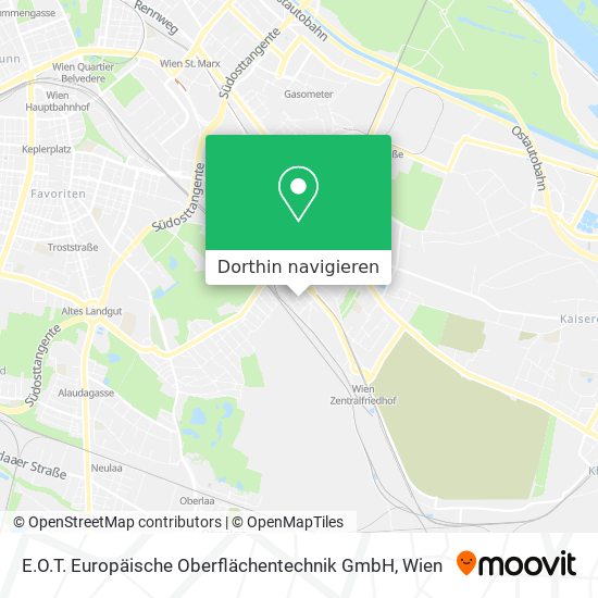 E.O.T. Europäische Oberflächentechnik GmbH Karte