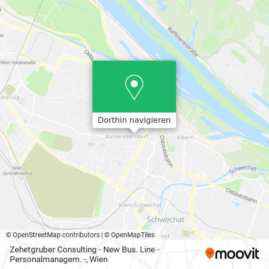 Zehetgruber Consulting - New Bus. Line - Personalmanagem. - Karte
