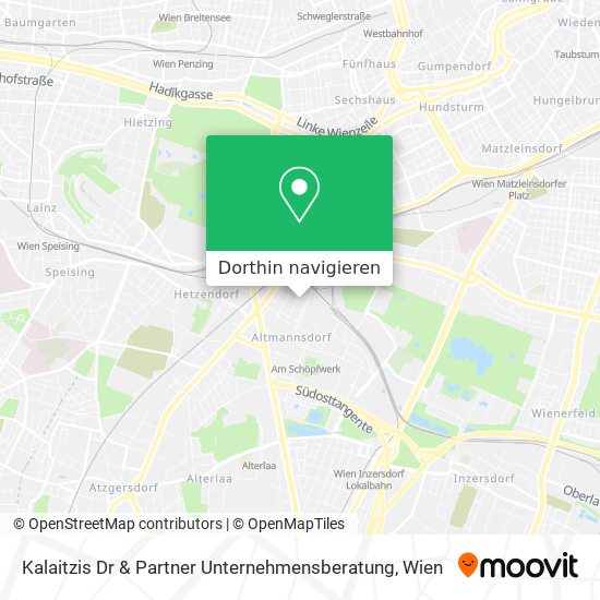 Kalaitzis Dr & Partner Unternehmensberatung Karte