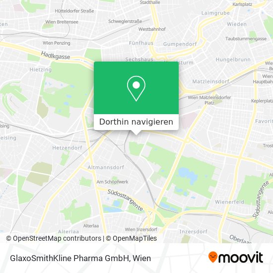 GlaxoSmithKline Pharma GmbH Karte