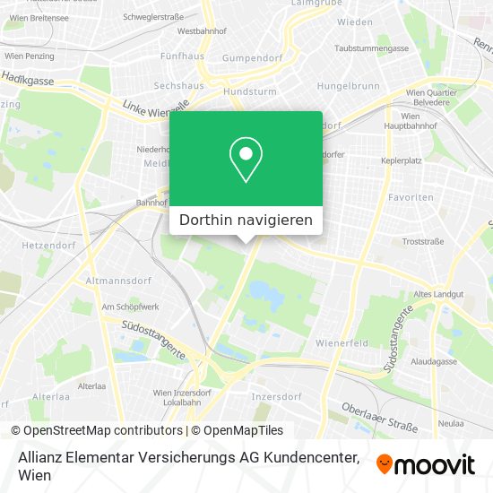 Allianz Elementar Versicherungs AG Kundencenter Karte