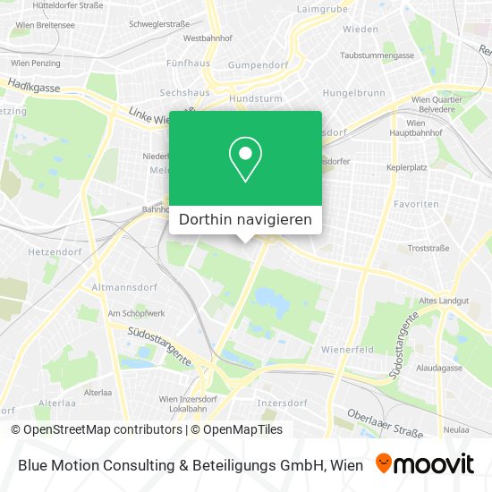 Blue Motion Consulting & Beteiligungs GmbH Karte