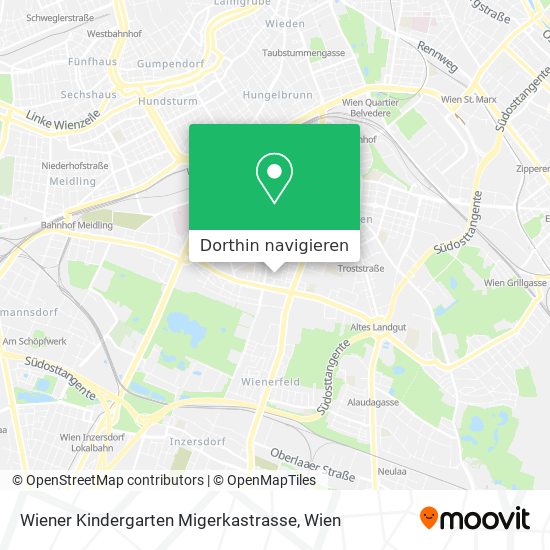 Wiener Kindergarten Migerkastrasse Karte