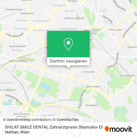 SHILAT SMILE DENTAL Zahnarztpraxis Shamuilov El-Nathan Karte