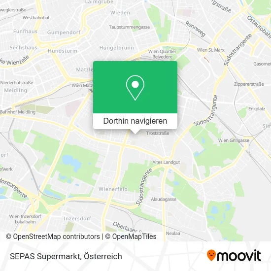 SEPAS Supermarkt Karte