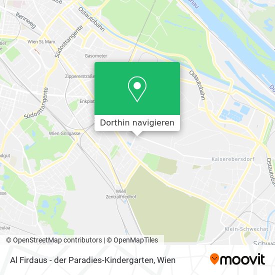 Al Firdaus - der Paradies-Kindergarten Karte